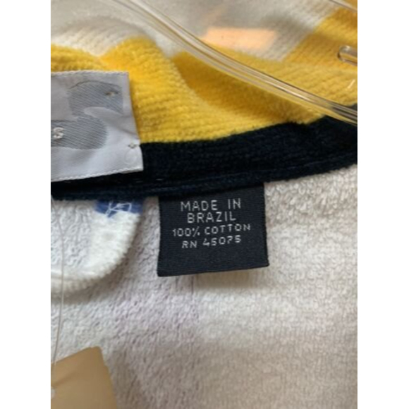 Vtg Bullocks Retro Terry Cloth Robe Swim Unisex OS Cabana Boy Beach Pool NEW NOS - Picture 5 of 7